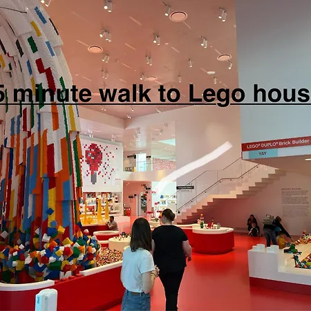 Apartment 300 Meter Walk To Lego House - 80m2 Two Bedroom With Garden - Unit B *